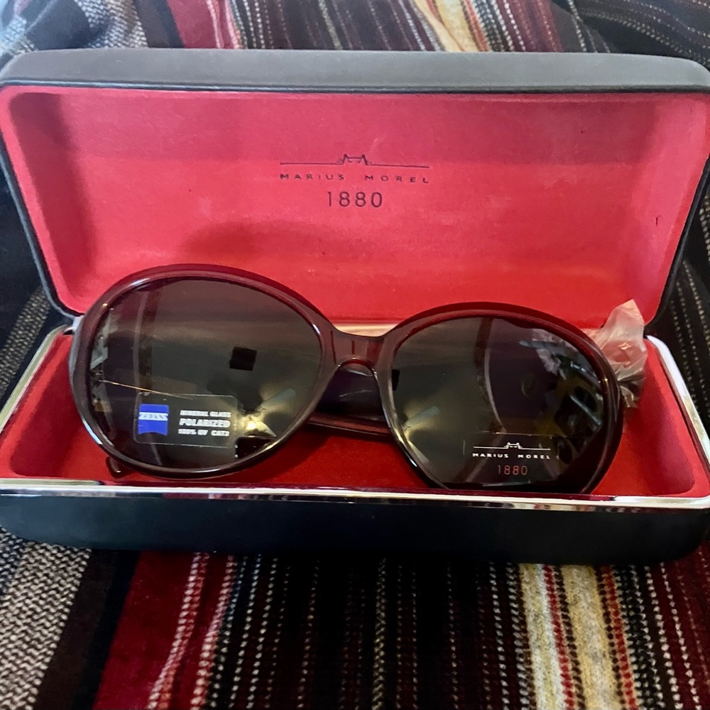 NWT Marius Morel 1880 French Sunglasses With Case